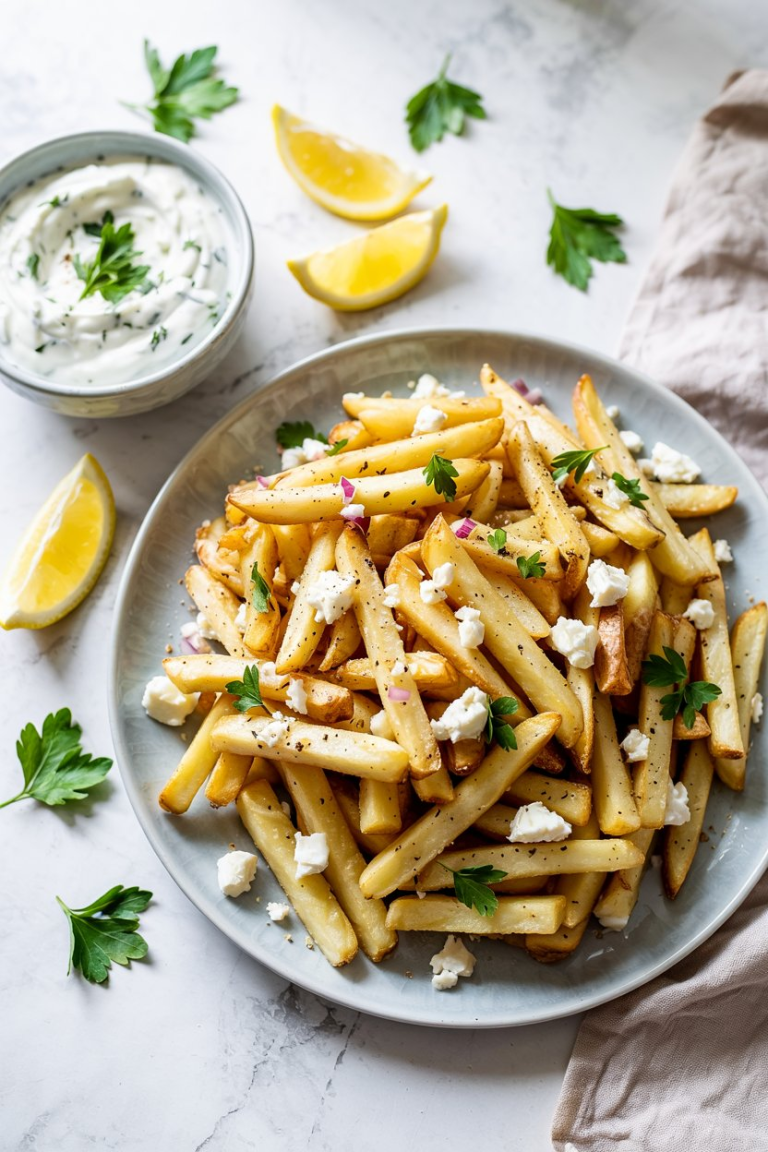 Homemade Greek Fries