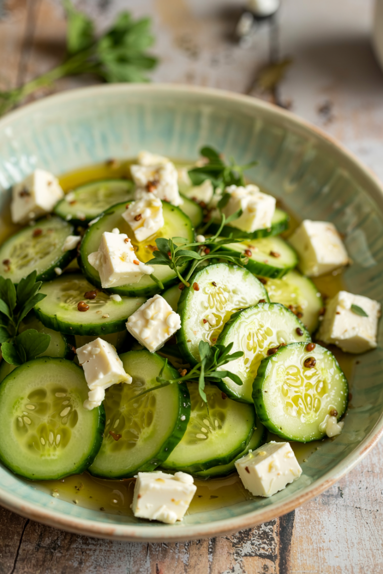 Cucumber Feta Salad