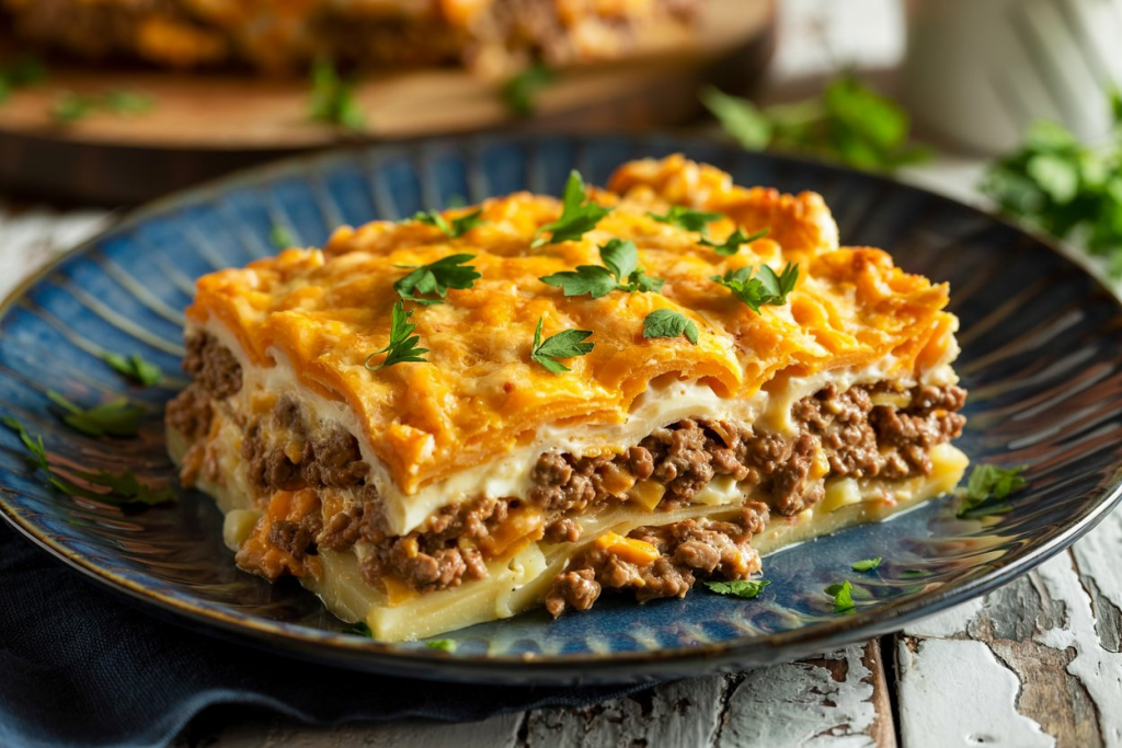 Keto Beef Breakfast Casserole