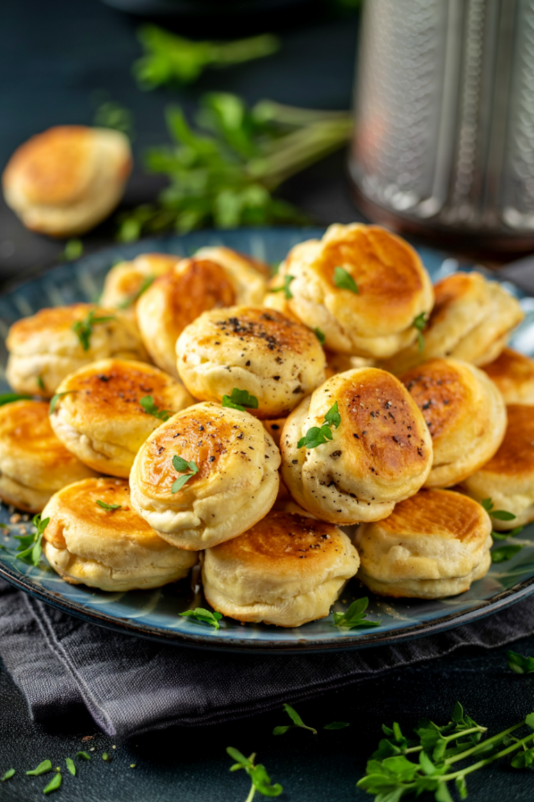 Keto Cheese Puffed Snacks