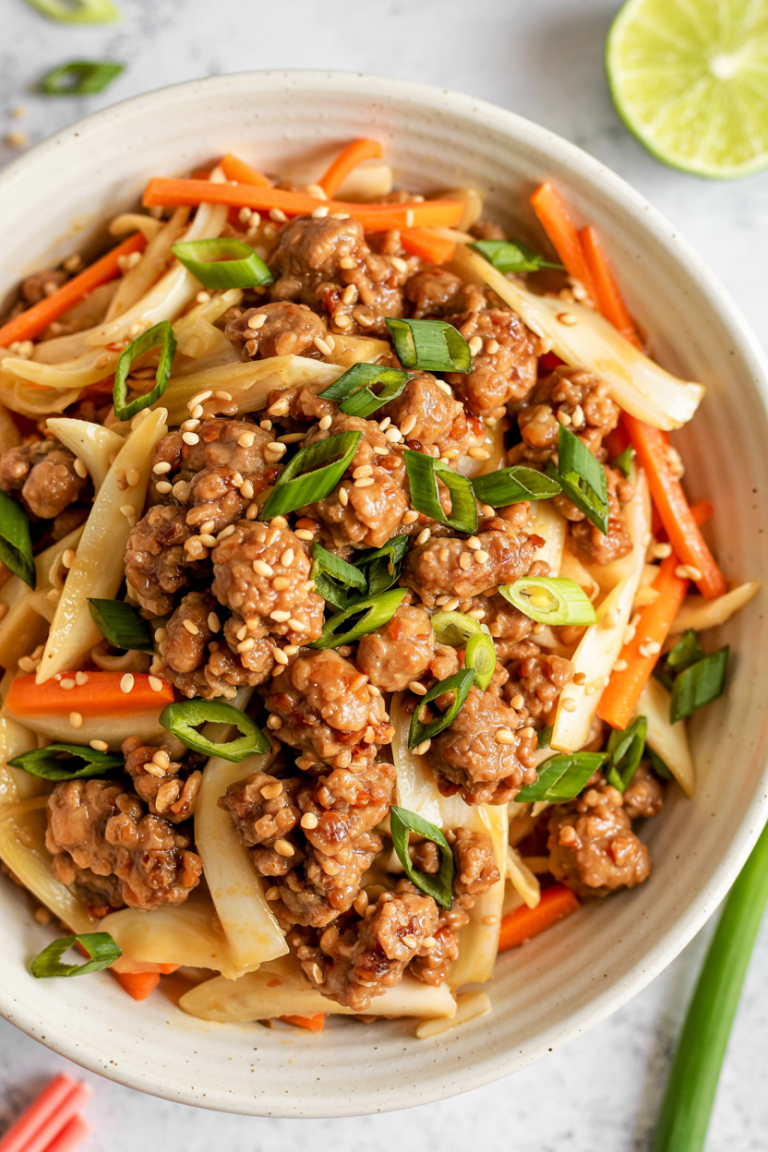 Quick Egg Roll in a Bowl Recipe