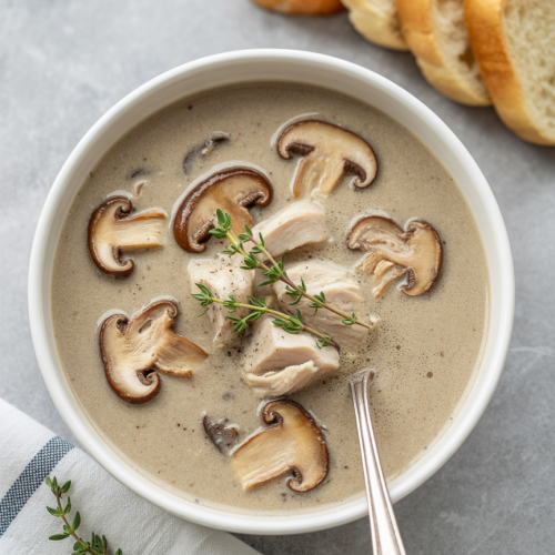 chicken mushroom soup