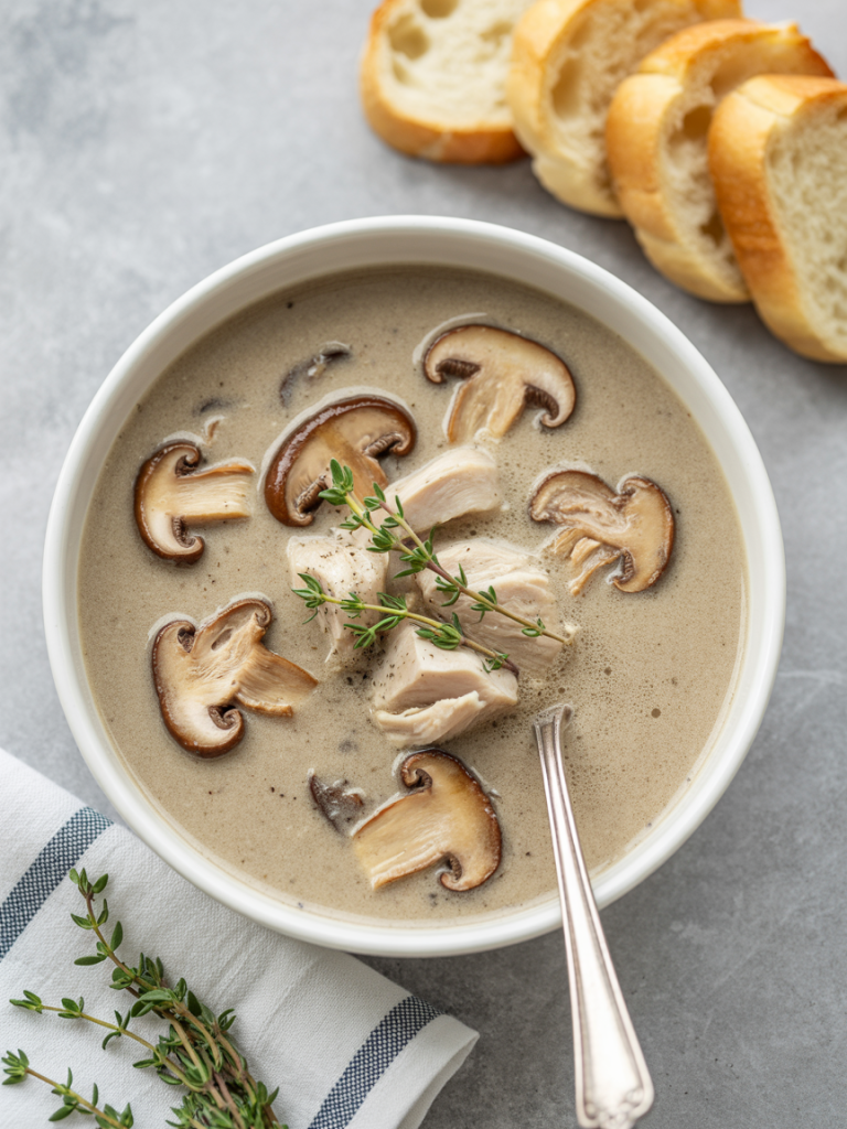 chicken mushroom soup
