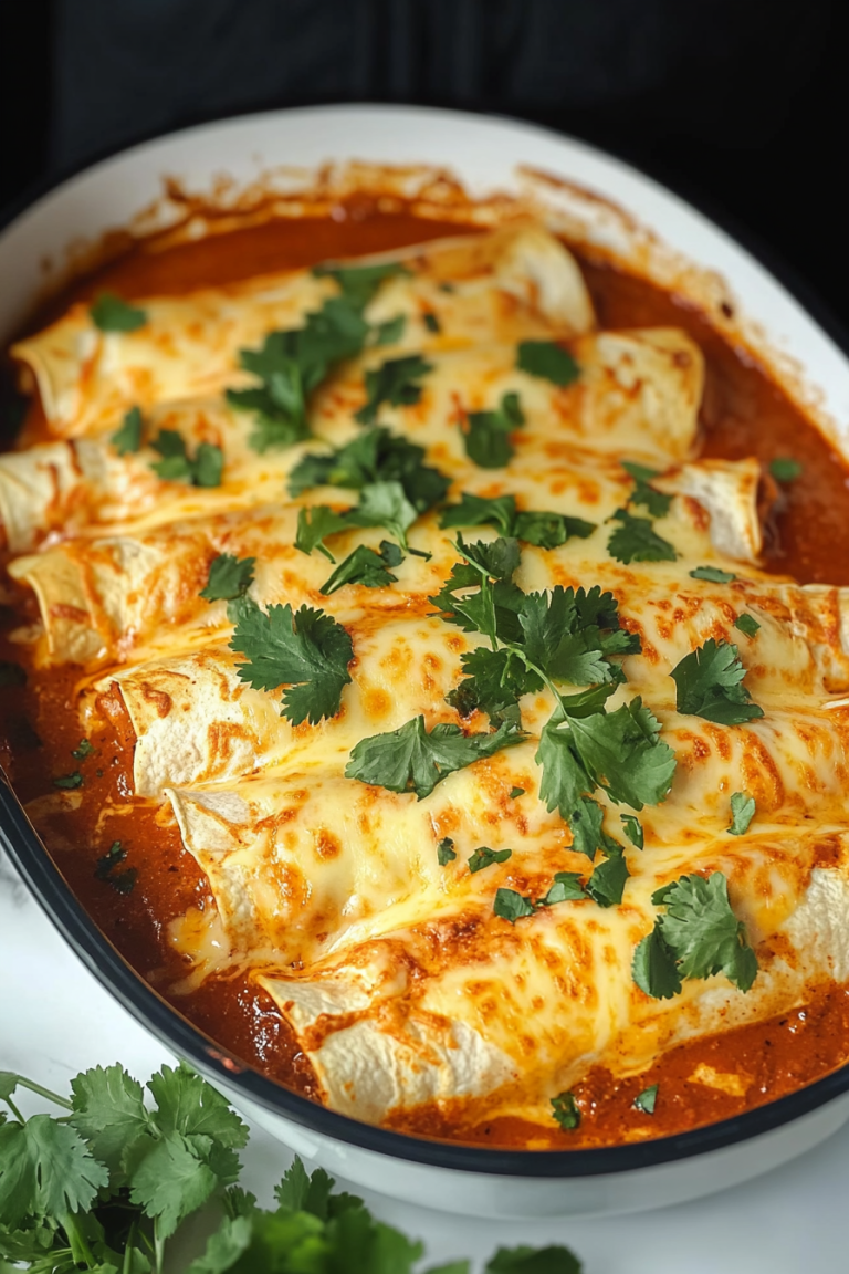 Low Carb Chicken Enchiladas