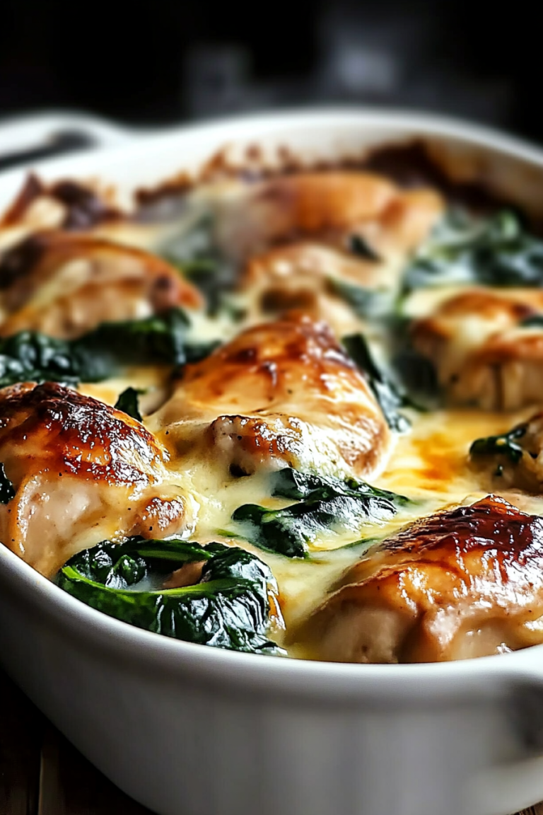 Chicken Spinach and Mushroom