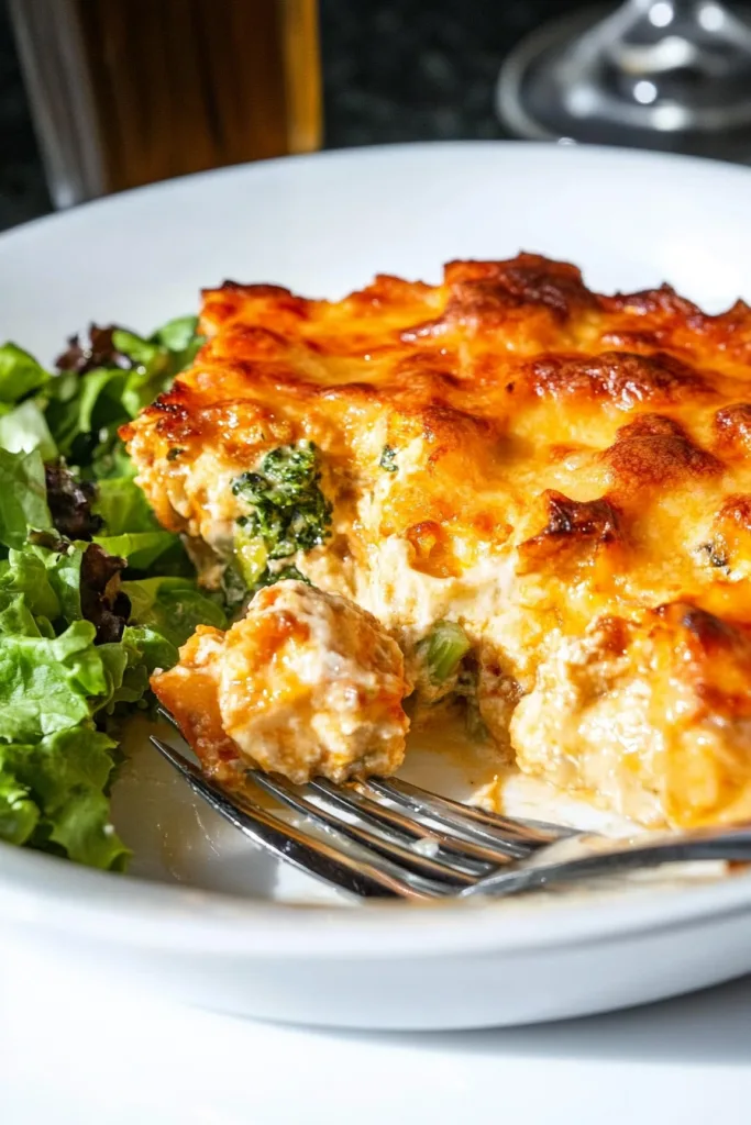 Keto Chicken Broccoli Casserole—So Creamy!