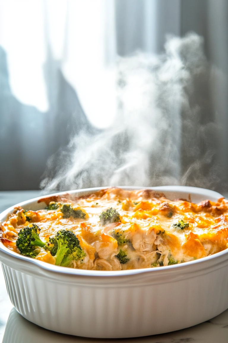 Low Carb Chicken Broccoli Casserole