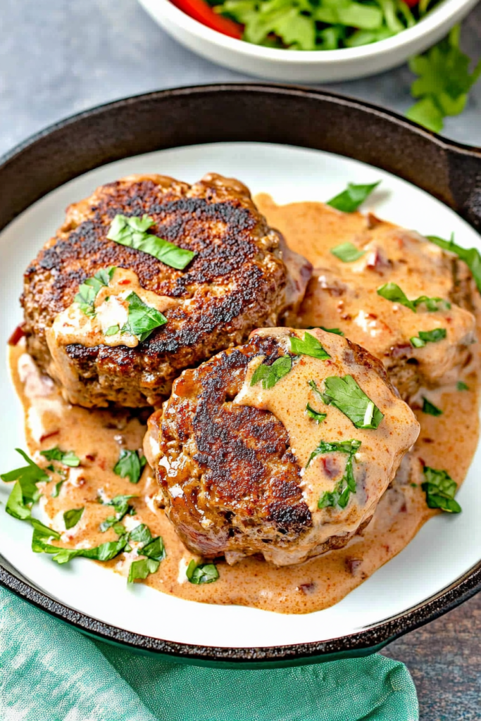 25-Min Keto Dinner: Feta Burgers You’ll Crave!