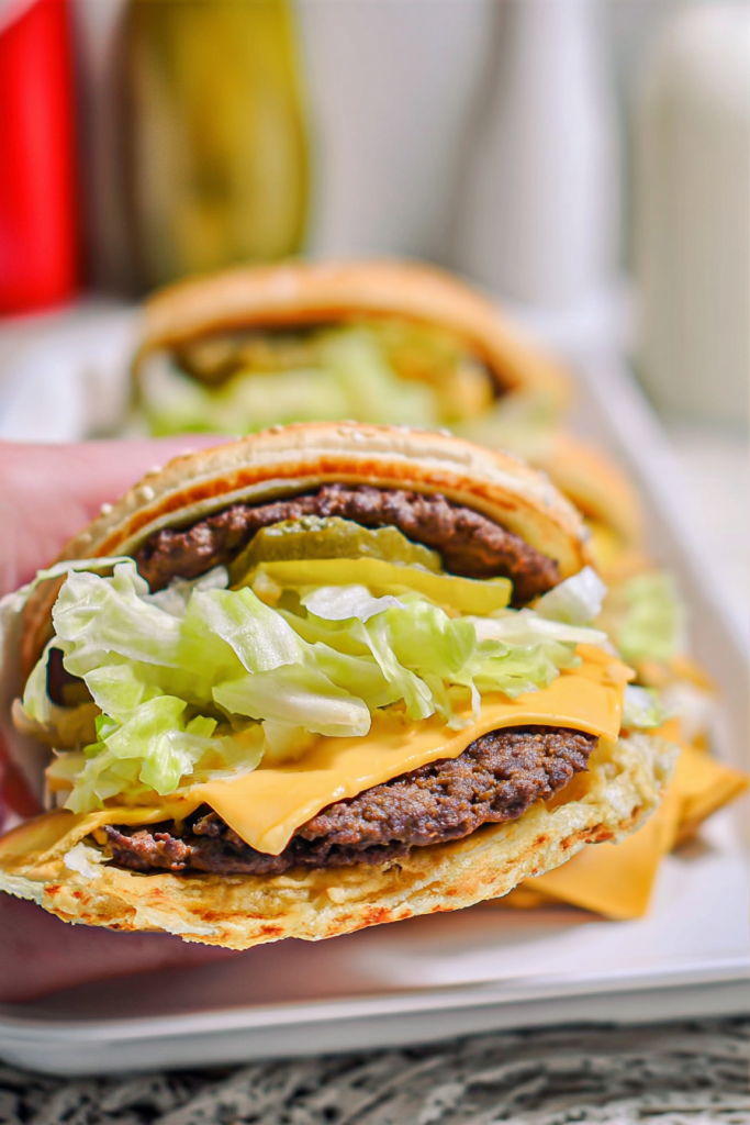 Keto Big Mac Smash Burgers Recipe