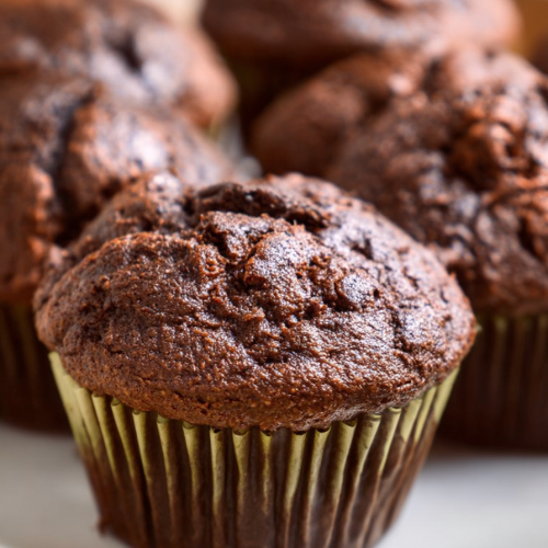 chocolate cream cheese muffins