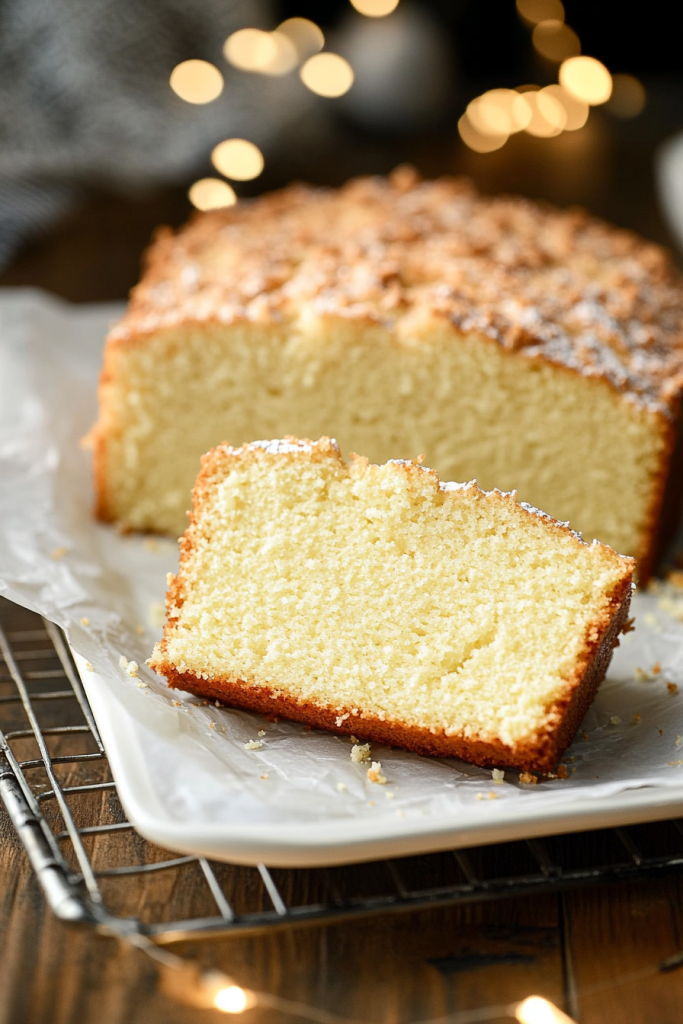 Low Carb Coconut Flour Cream Cheese Pound Cake Recipe