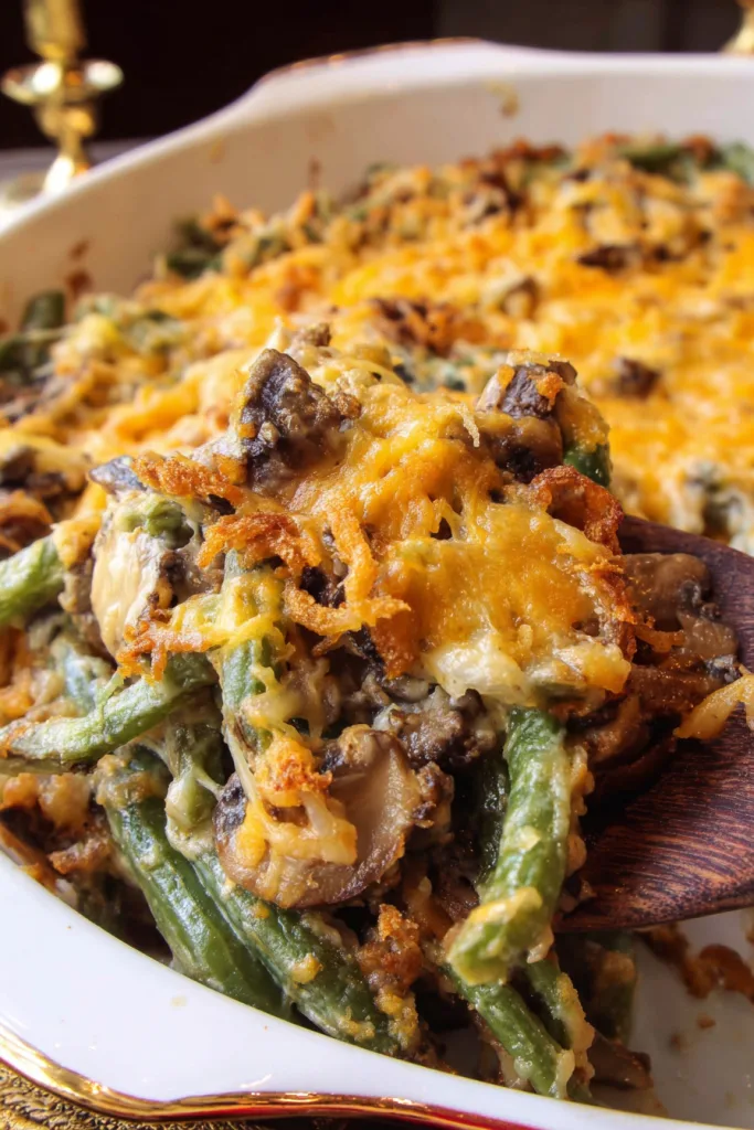 hamburger green bean casserole
