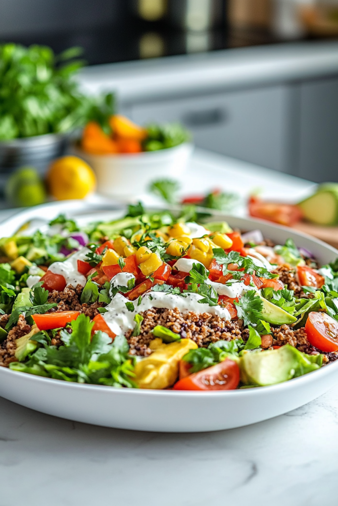Easy Keto Taco Salad That Will Keep You Full