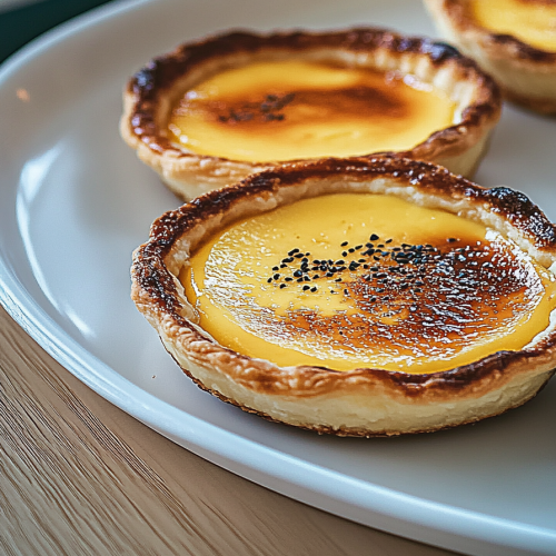 keto portuguese egg custard tarts