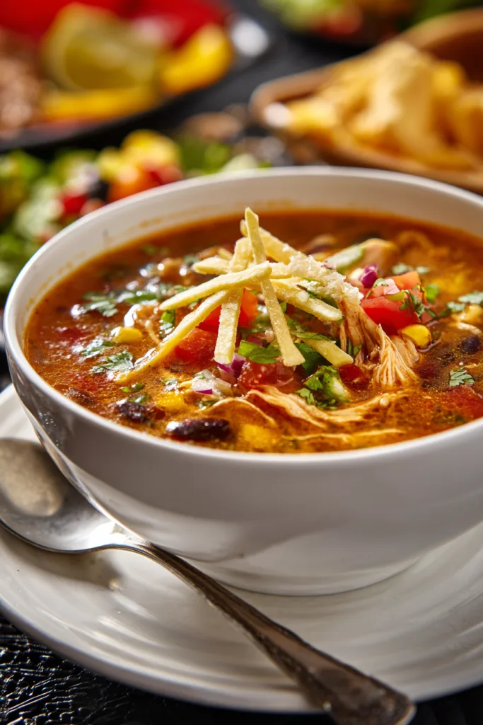 Keto Chicken Enchilada Soup