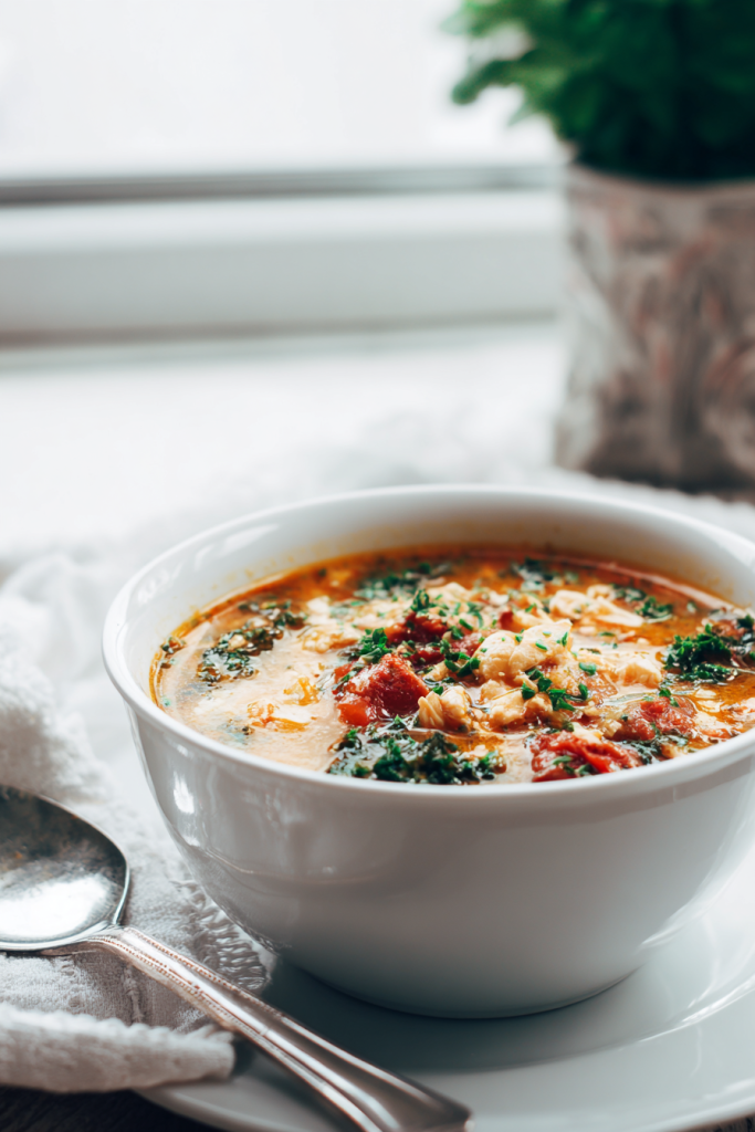 Keto Tuscan Chicken Soup