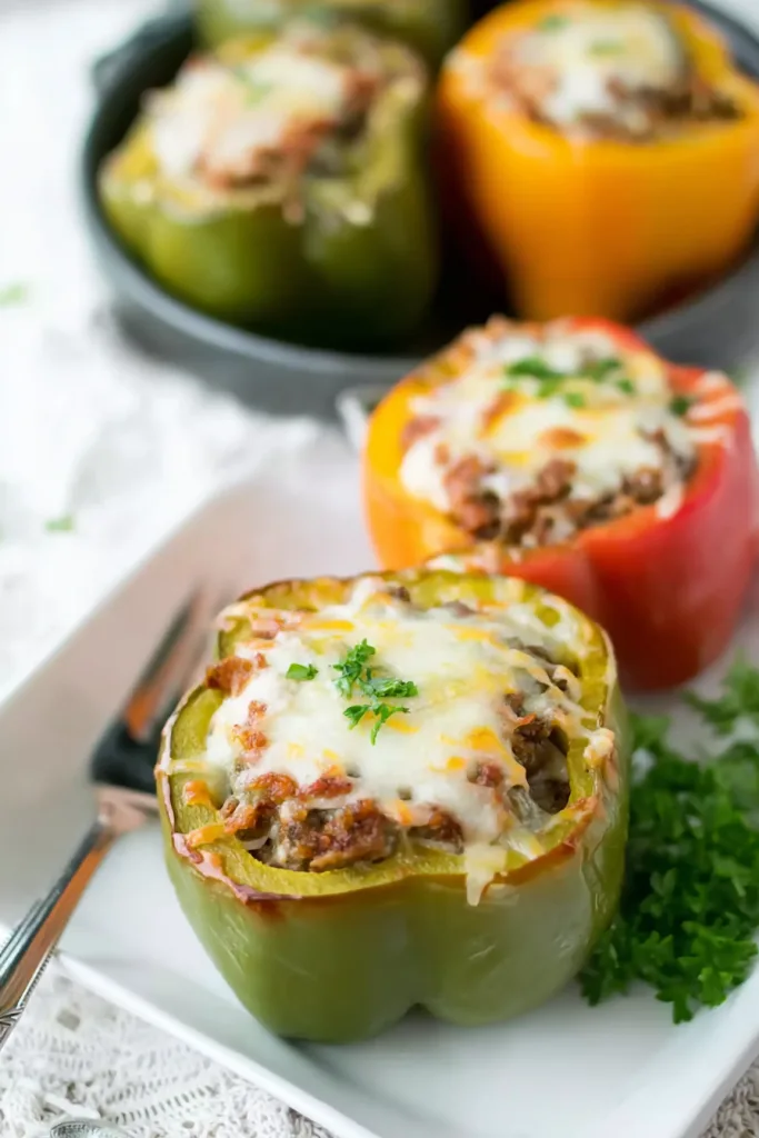 Low Carb Stuffed Peppers