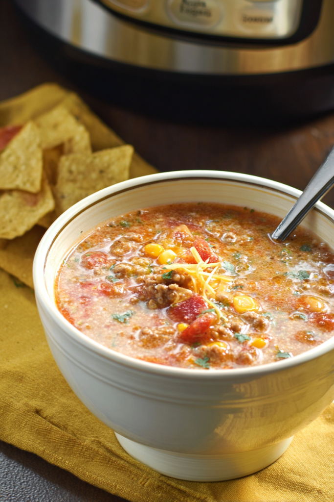 keto taco soup