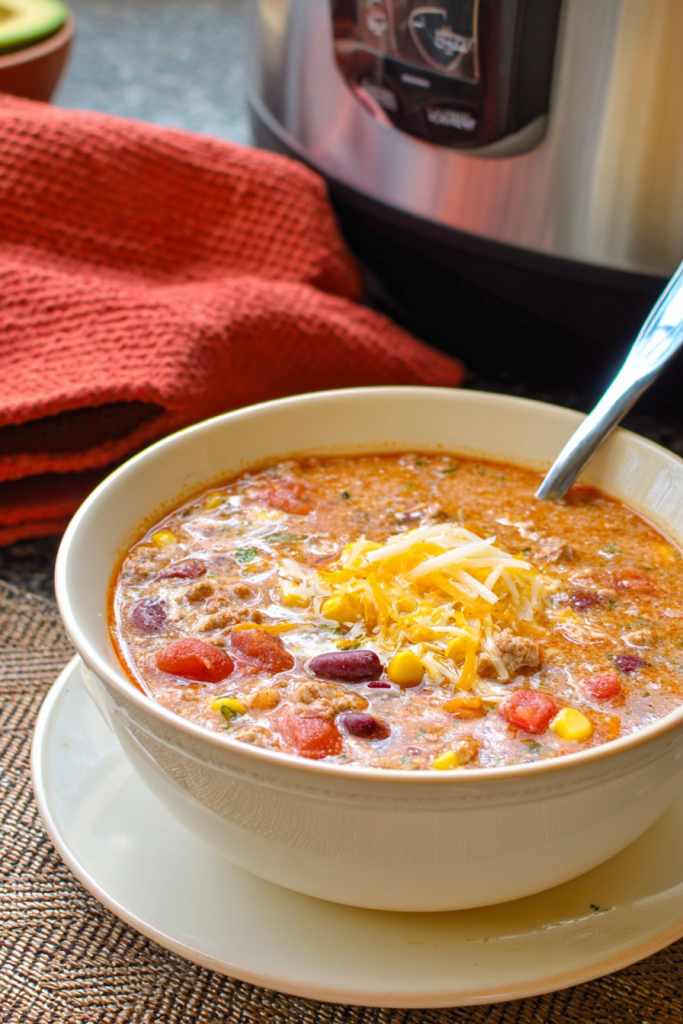 keto taco soup