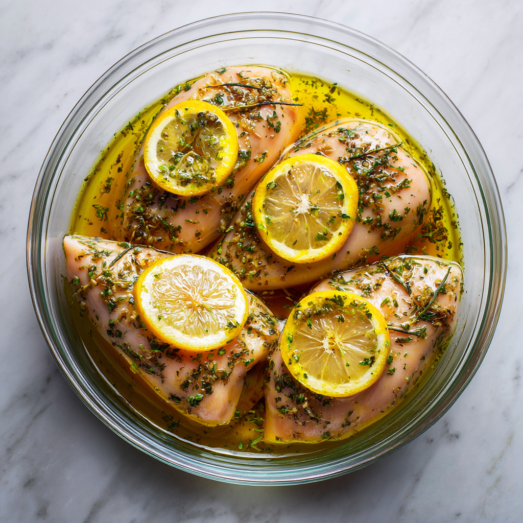 grilled lemon herb chicken bowls
