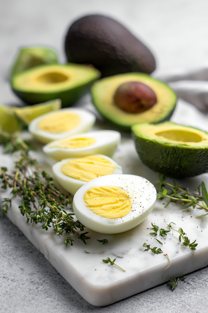 keto avocado egg salad