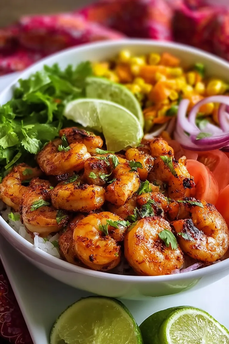 Easy Chipotle Lime Shrimp Bowl Recipe – Ready in 25 Minutes