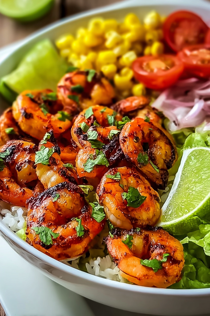 Chipotle Lime Shrimp Bowl