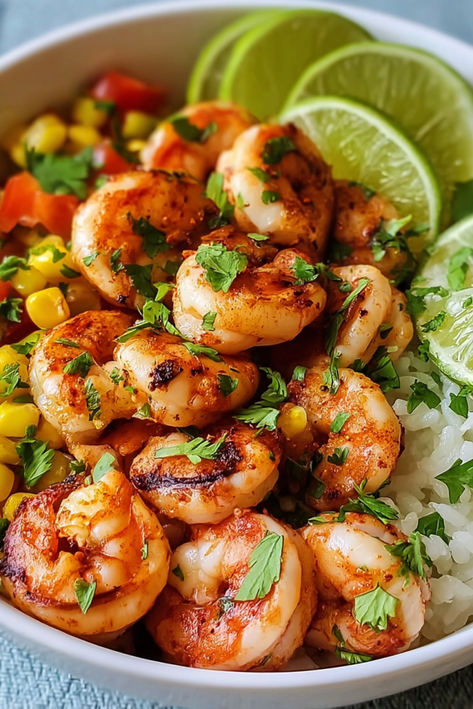 Chipotle Lime Shrimp Bowl