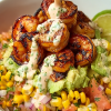 grilled shrimp bowl
