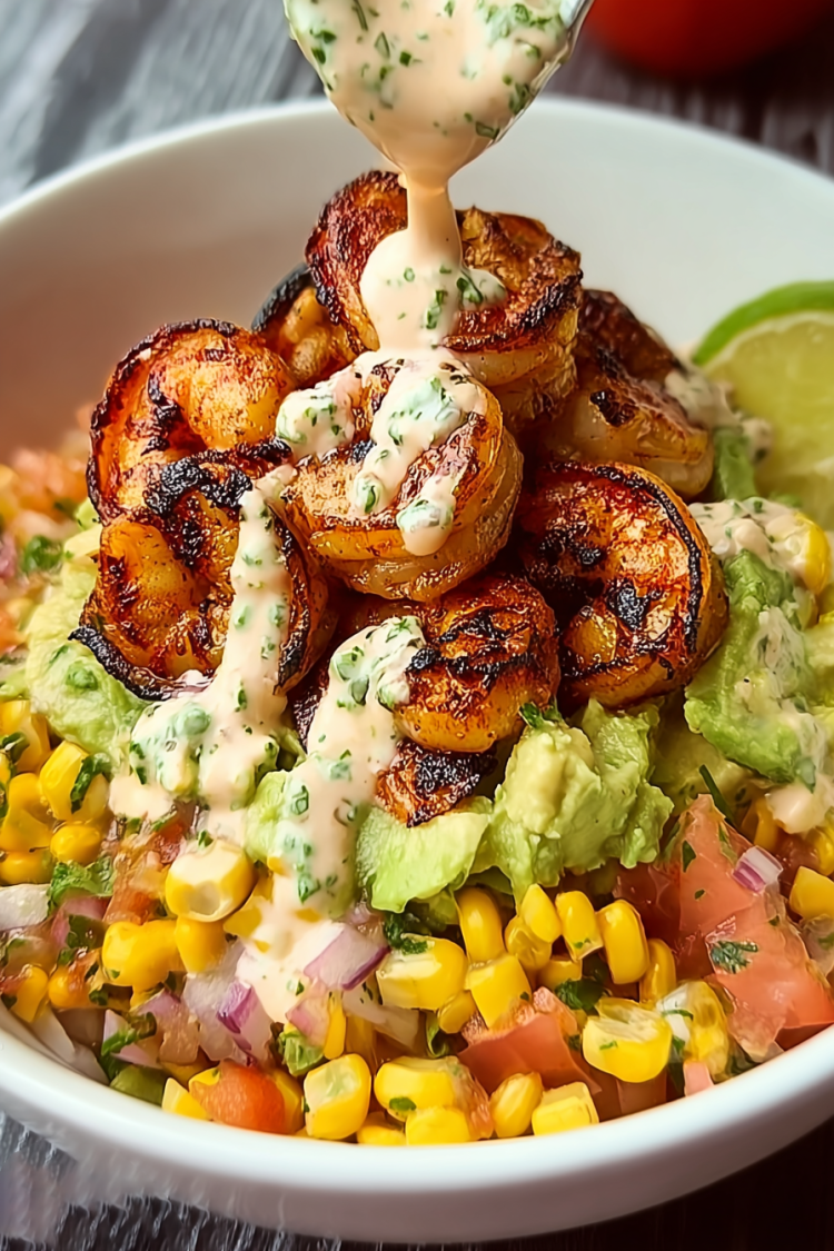 grilled shrimp bowl