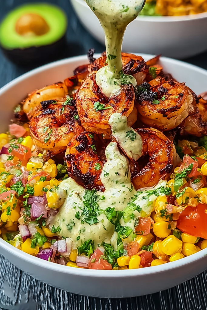 grilled shrimp bowl