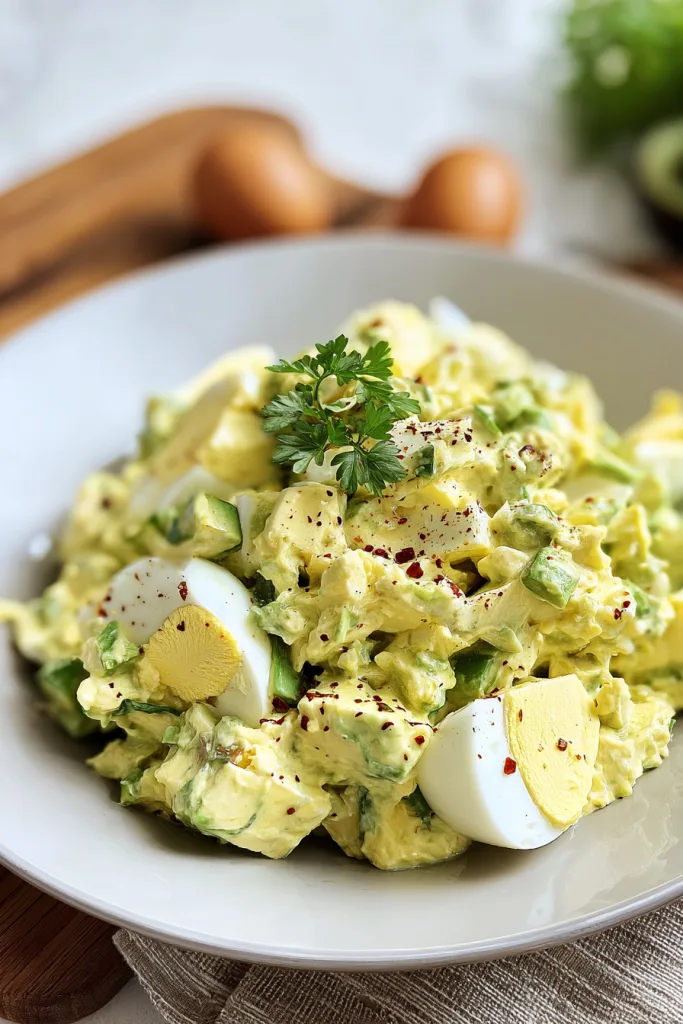 avocado egg salad
