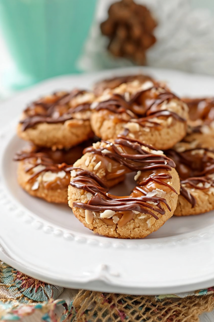 Keto Caramel Delites cookies