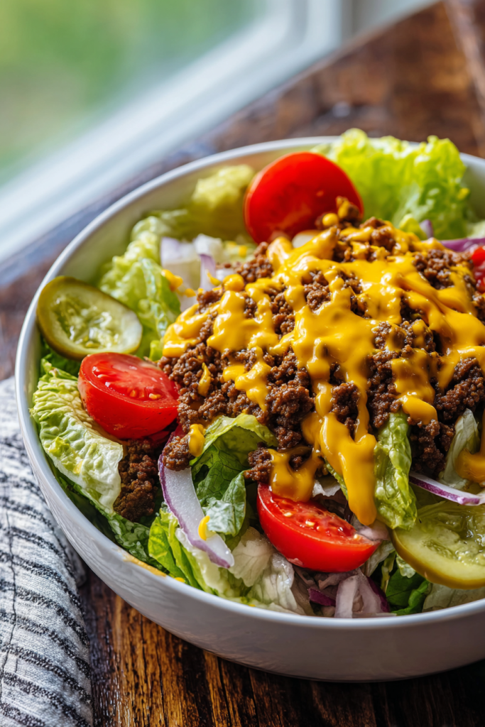 cheeseburger salad