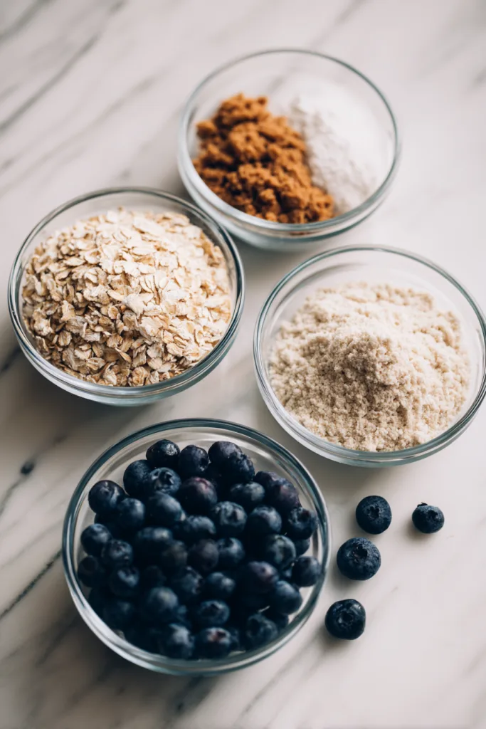 blueberry oatmeal bars