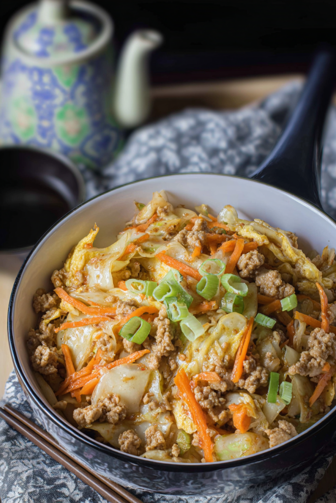 egg roll in a bowl