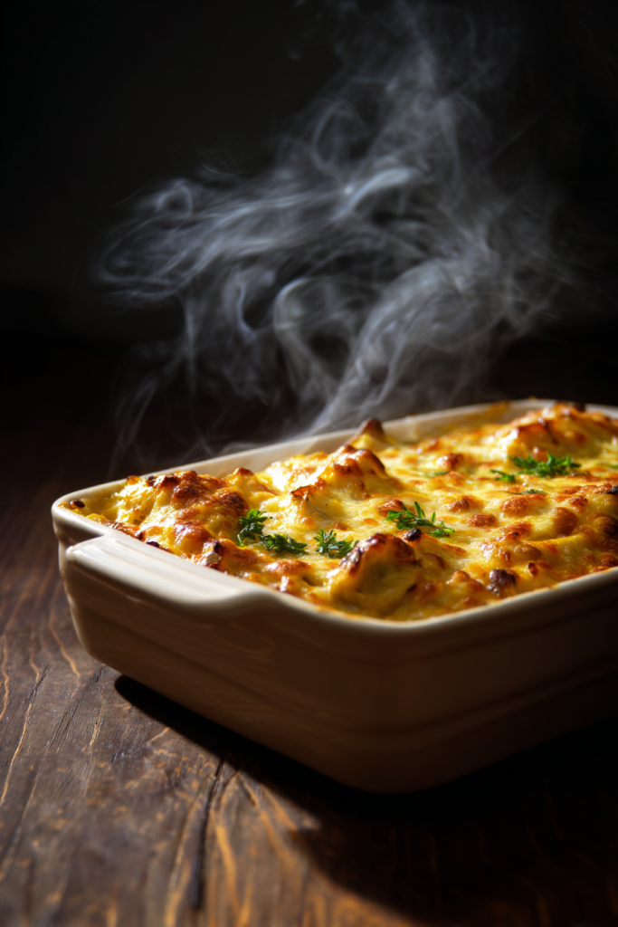 keto chicken broccoli casserole