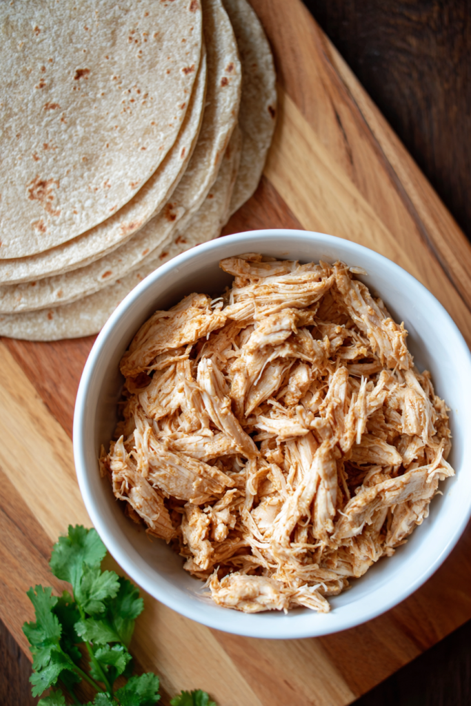 high protein chicken enchiladas
