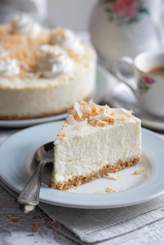 keto coconut cheesecake