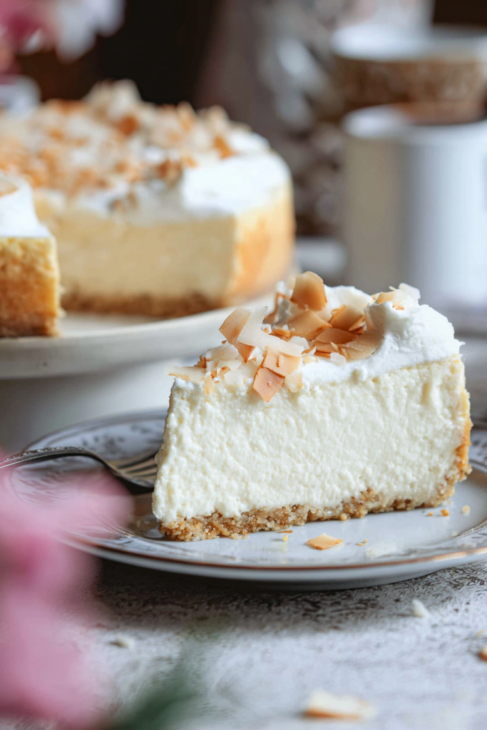 keto coconut cheesecake