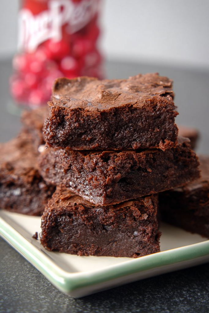 Dr Pepper Brownies