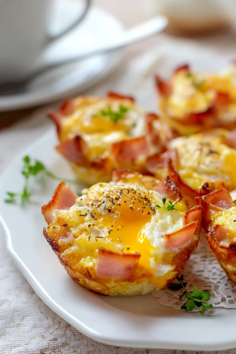 Ham and Egg Cups Recipe (Easy Low-Carb Breakfast)