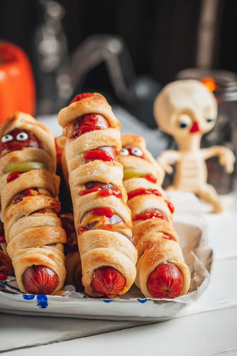 Keto Mummy Hot Dogs Recipe | Easy Halloween Treat
