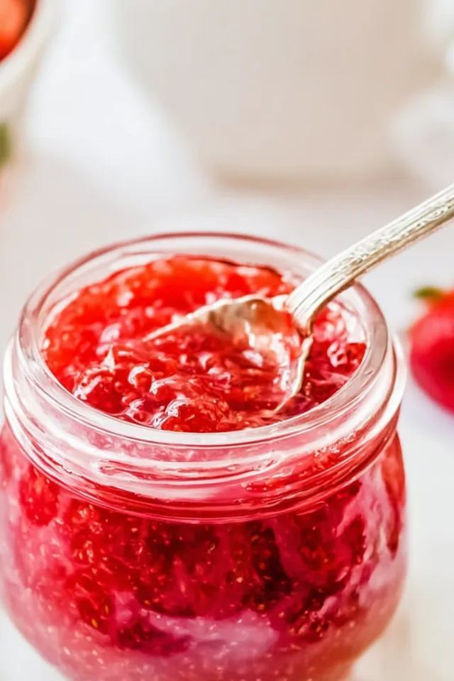 Easy Keto Strawberry Jam Recipe (Sugar-Free, 25 Minutes)
