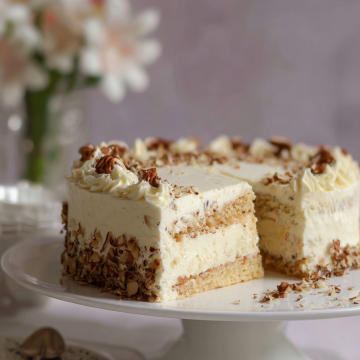 Low Carb Italian Cream Cake
