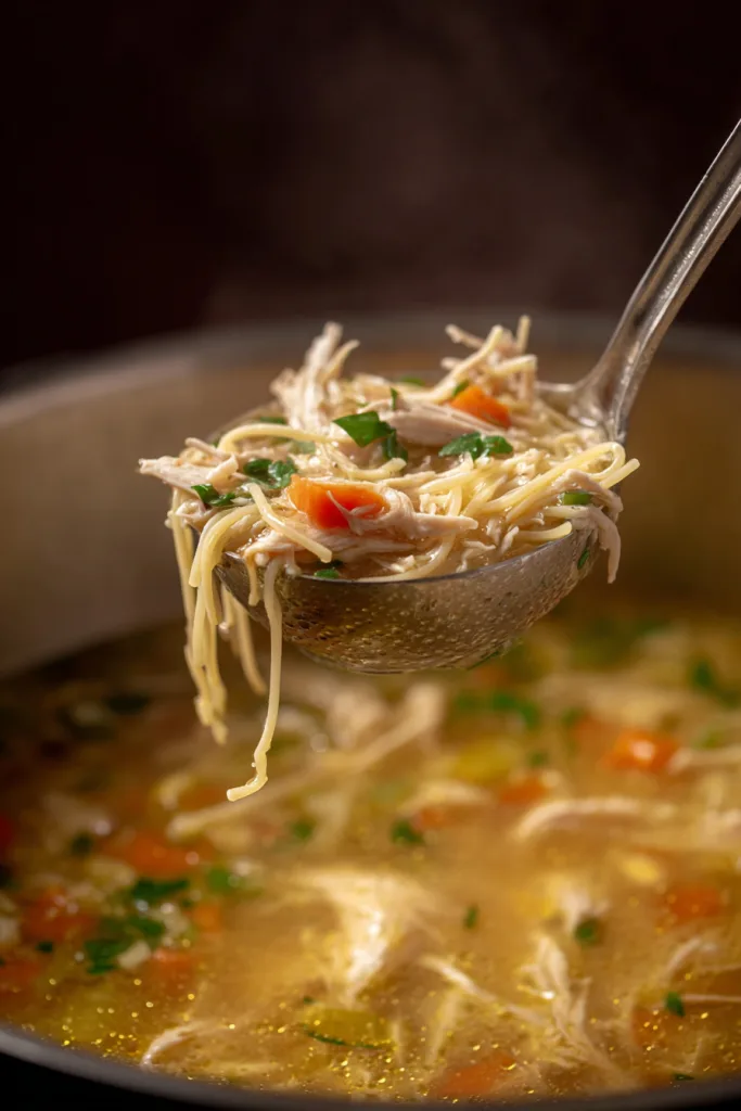 keto chicken noodle soup