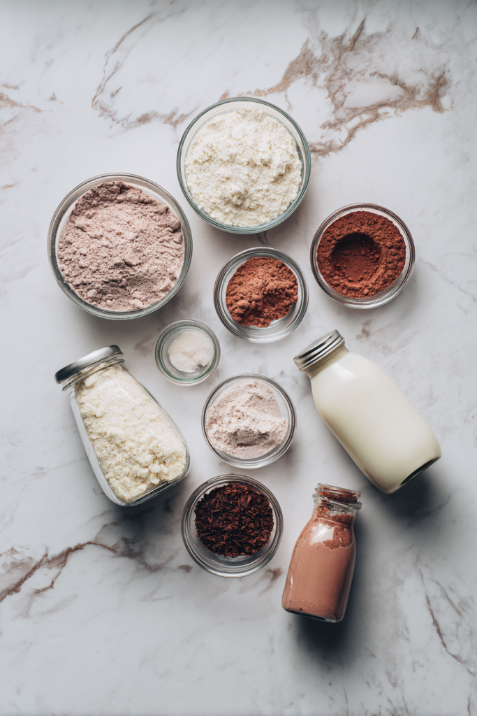 peppermint protein mocha