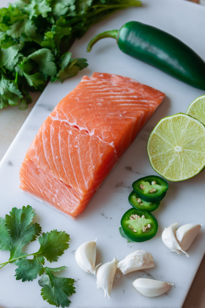 Southwestern salmon burgers