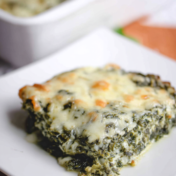 Cheesy Spinach Casserole