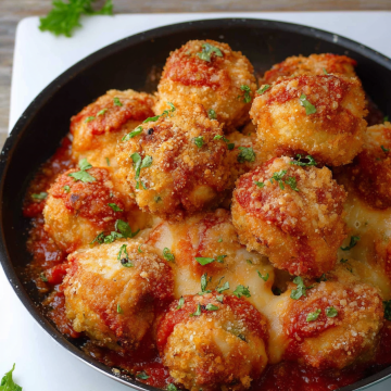 Chicken Parmesan Meatballs